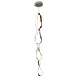 Prague Vertical Chandelier // Gold & Chrome | Finesse