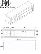 Prato Modern TV Stand by J&M Furniture J&M Furniture