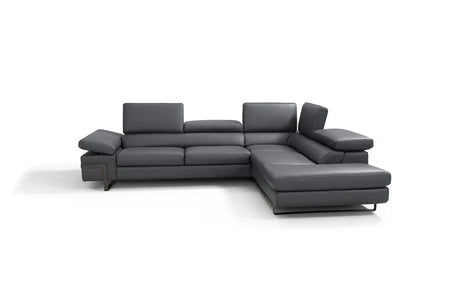 Rimini Italian Leather Sectional by J&M Furniture J&M Furniture