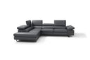 Rimini Italian Leather Sectional | J&M