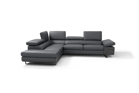 Rimini Italian Leather Sectional by J&M Furniture J&M Furniture