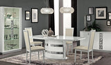 Roma Modern Rectangular Dining Room Set High Gloss White Color by ESF Furniture ESF Furniture