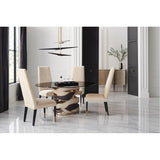 Caracole Signature Metropolitan The Masters Dining Side Chair