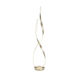 Sandy Gold Vienna LED 55" Tall Floor Lamp // Dimmable - Home Elegance USA