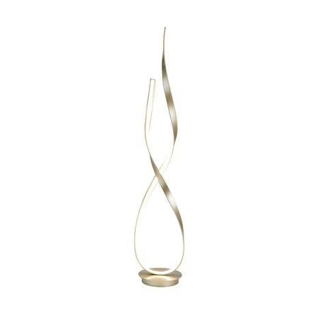 Sandy Gold Vienna LED 55" Tall Floor Lamp // Dimmable - Home Elegance USA