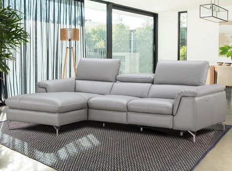 Serena Premium Leather Sectional by J&M Furniture J&M Furniture