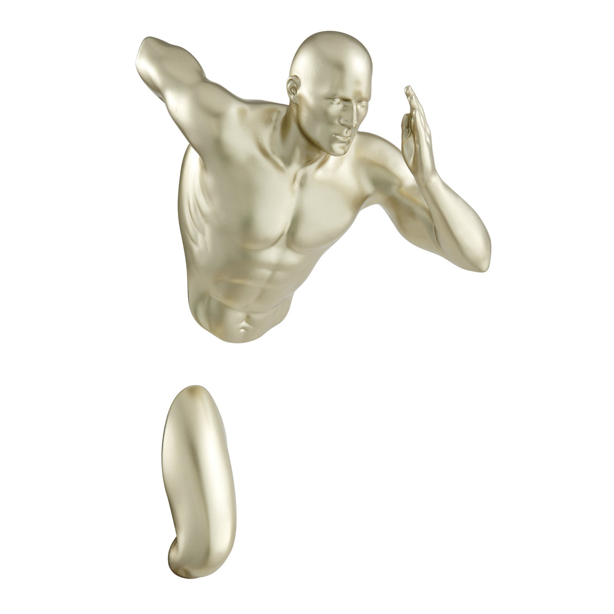 Set of three Wall Runners // Metallic Red, Gold, Chrome - Home Elegance USA