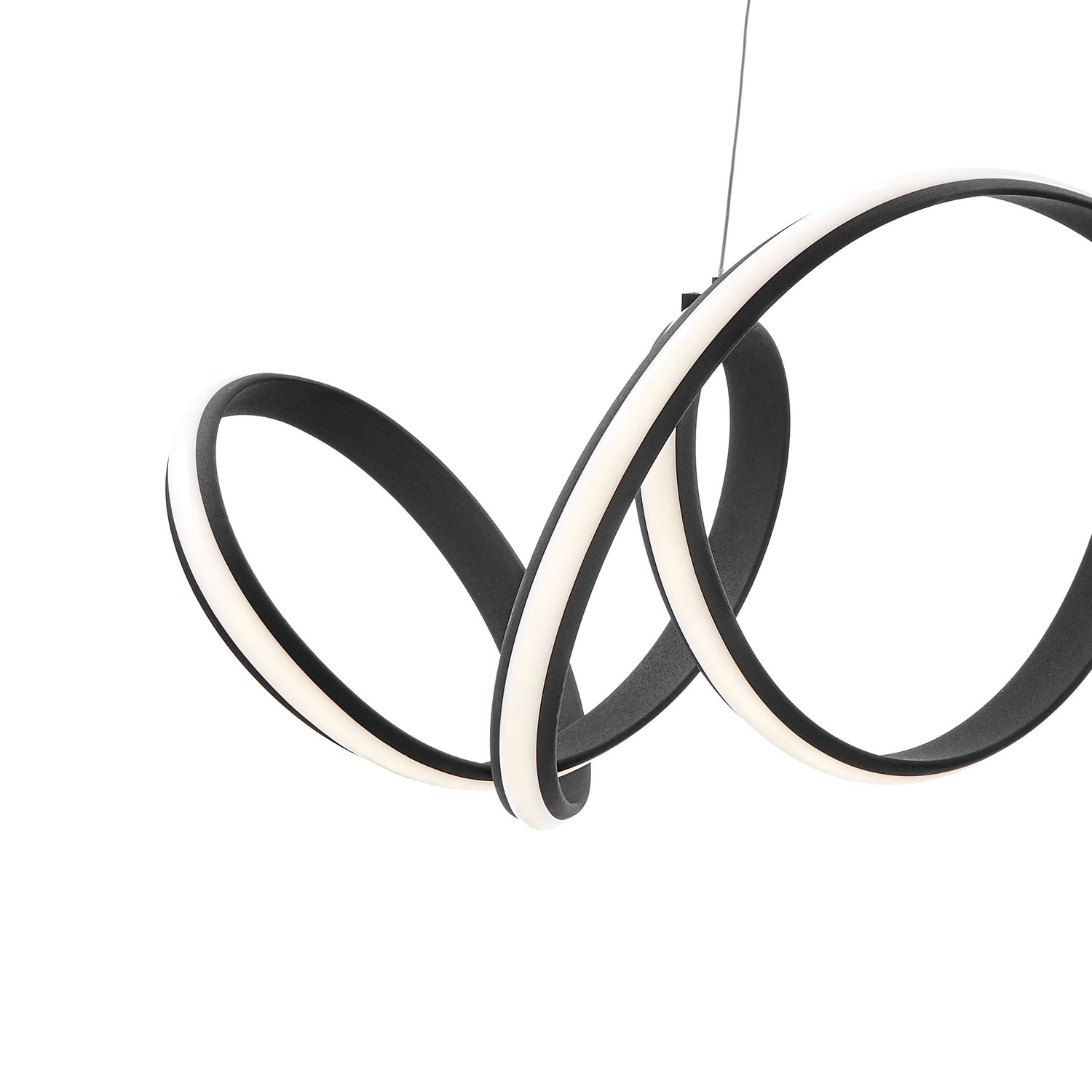 Seville LED Chandelier // Black - Home Elegance USA