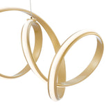 Seville LED Chandelier // Gold - Home Elegance USA