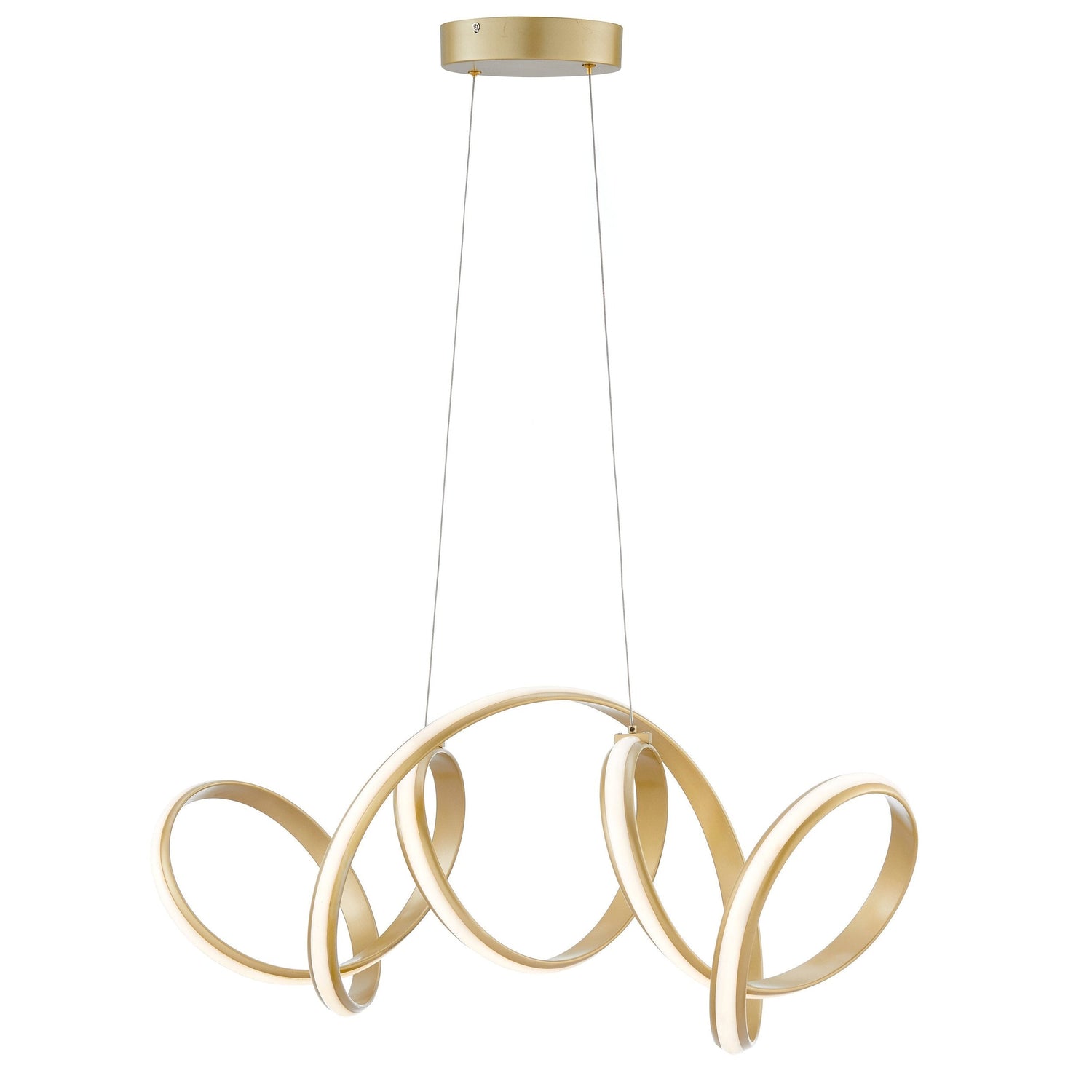 Seville LED Chandelier // Gold - Home Elegance USA