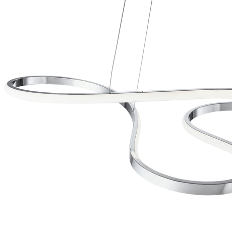 Shanghai Led Adjustable Chandelier // Chrome | Finesse