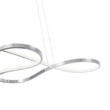 Shanghai LED Adjustable Chandelier // Chrome - Home Elegance USA