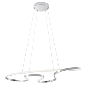 Shanghai Led Adjustable Chandelier // Chrome | Finesse