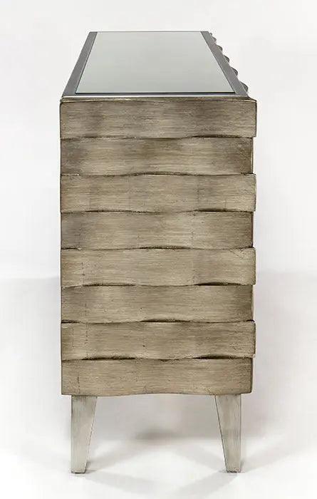 Silver Buffet 1984-S – Modern Glam Storage Cabinet by Artmax