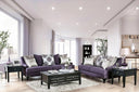 Sisseton Transitional Sofa and Loveseat by Furniture of America