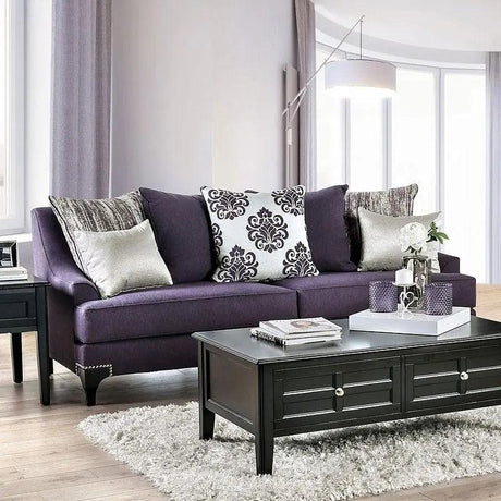 Sisseton Transitional Sofa and Loveseat by Furniture of America Furniture of America