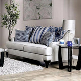 Sisseton Transitional Sofa and Loveseat by Furniture of America Furniture of America