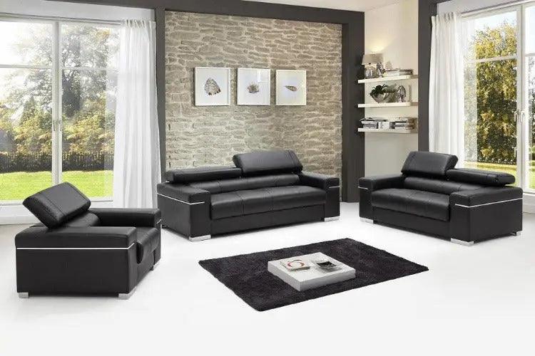 Soho Contemporary Sofa and Loveseat by J&M Furniture J&M Furniture