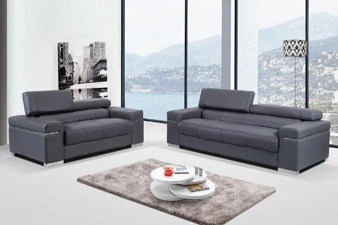 Soho Contemporary Sofa and Loveseat by J&M Furniture J&M Furniture