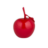 Solid Color Apple Sculpture // Red - Home Elegance USA