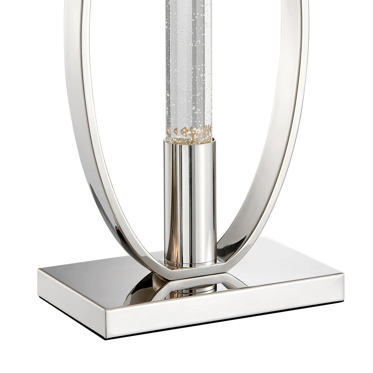 Sparkling Crystal & Chrome Table Lamp // 2 Light - Home Elegance USA
