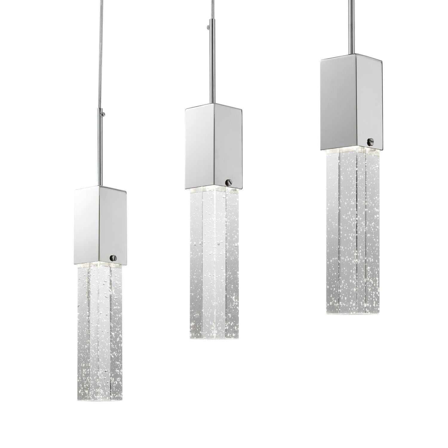 Sparkling Night Adjustable Crystal Chandelier // 5 Light - Home Elegance USA