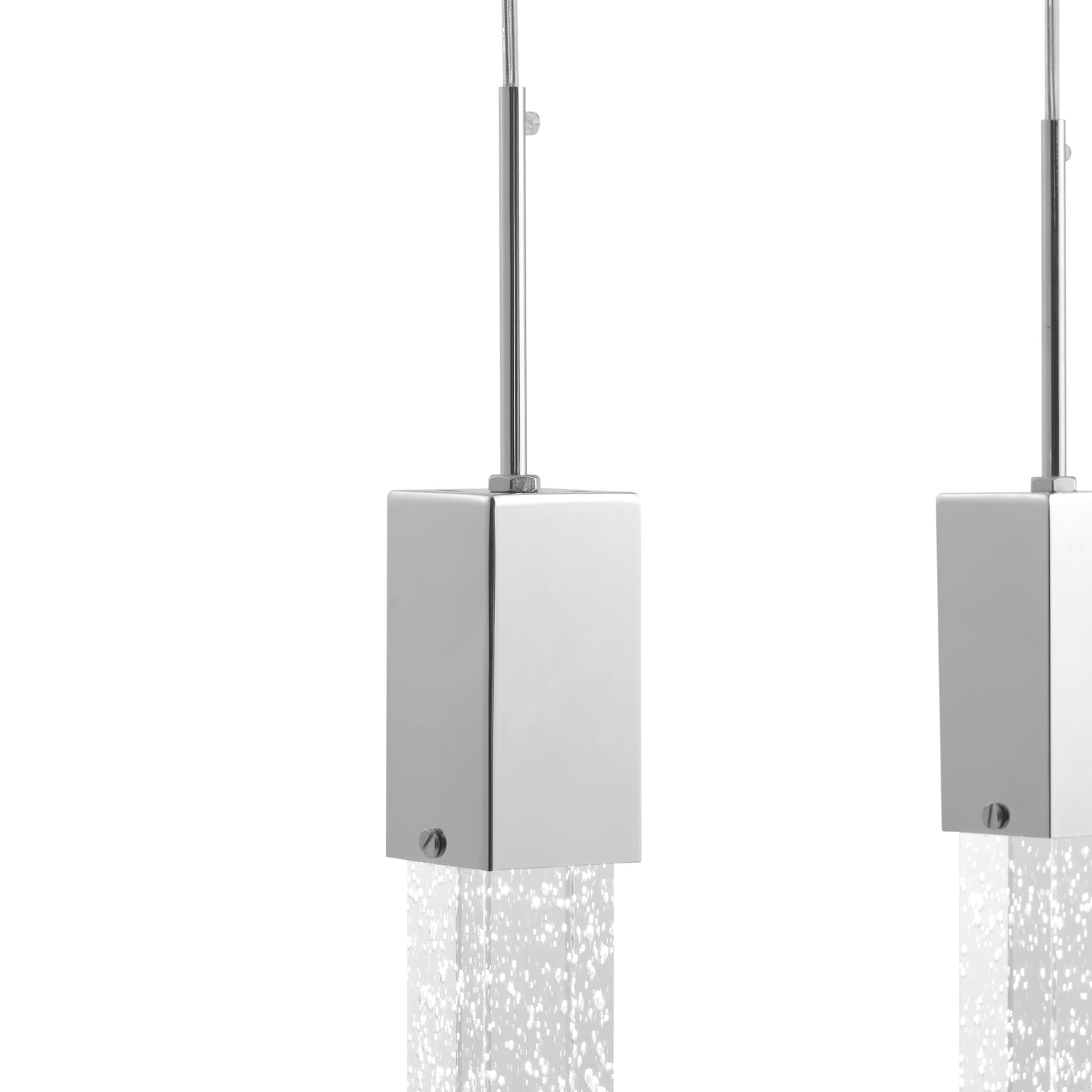 Sparkling Night Adjustable Crystal Chandelier // 5 Light - Home Elegance USA