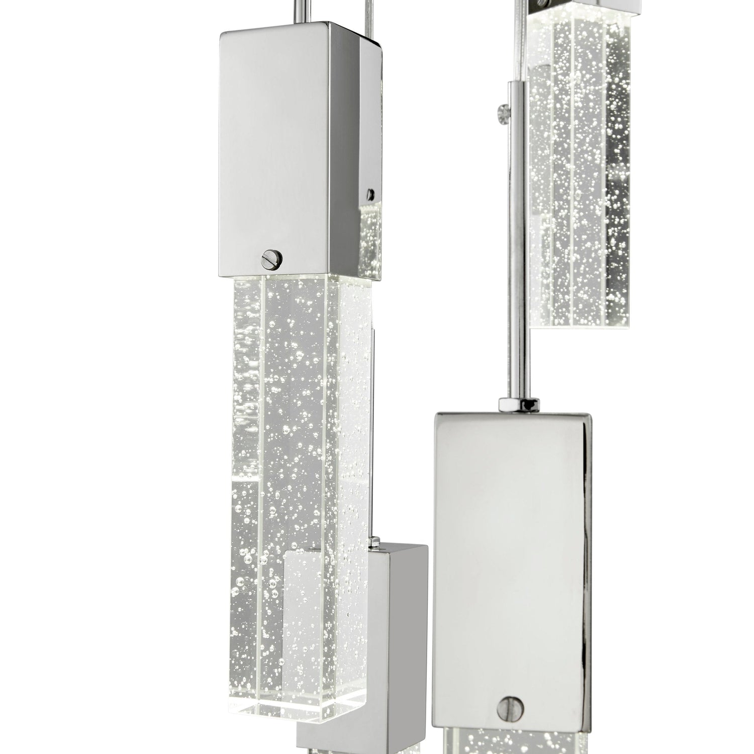 Sparkling Night Chandelier // 9 Light LED Spiral - Home Elegance USA