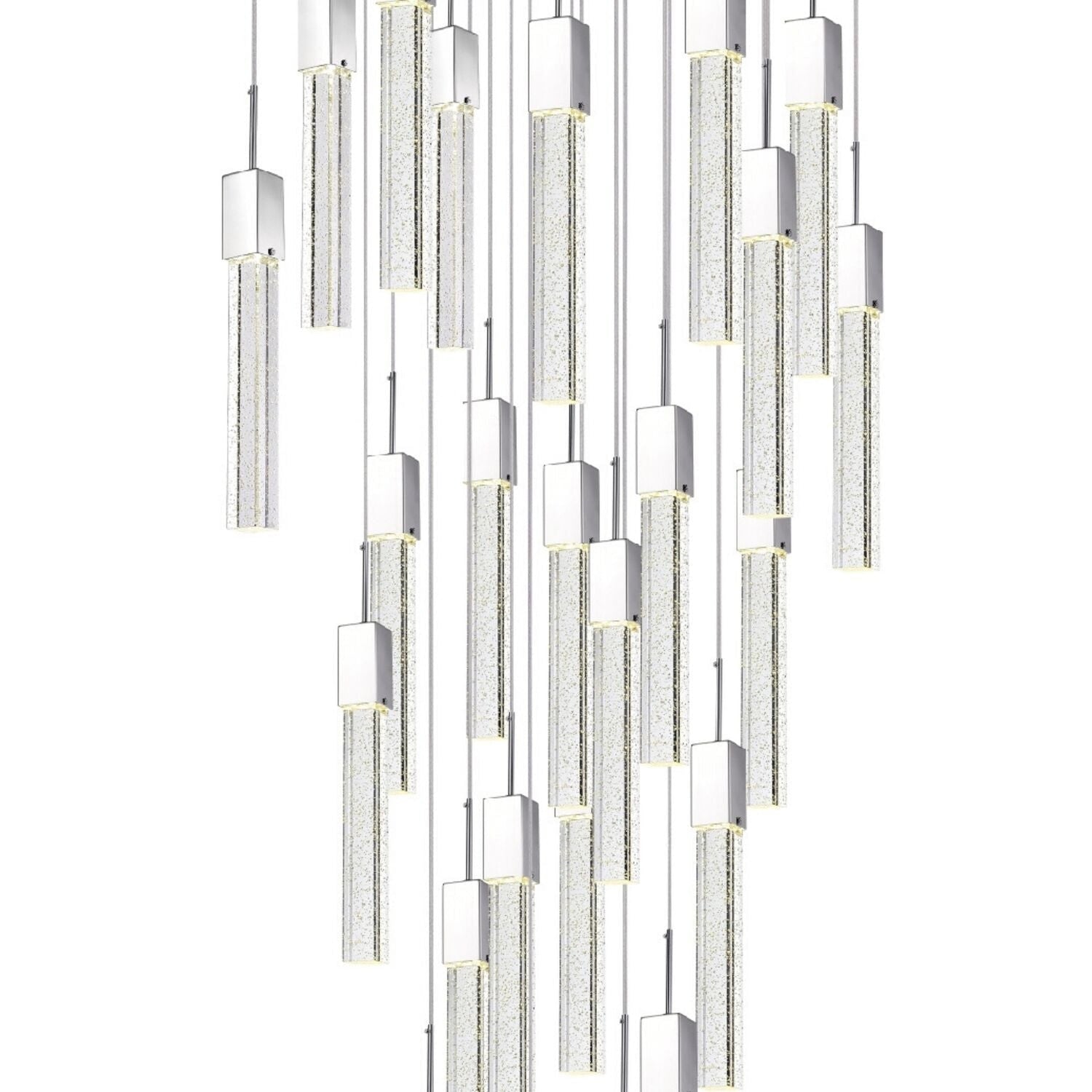 Sparkling Night Chandelier Vertical // XL  25  Light - Home Elegance USA