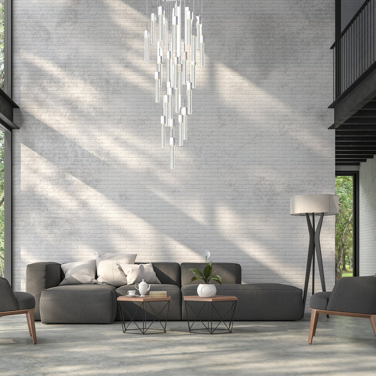 Sparkling Night Chandelier Vertical // XL  25  Light - Home Elegance USA