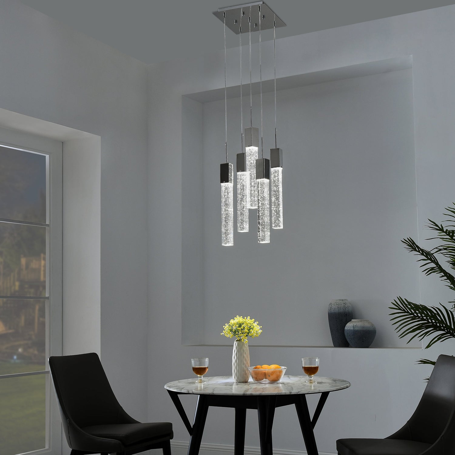 Sparkling Night Chandelier // XL 5 Light - Home Elegance USA
