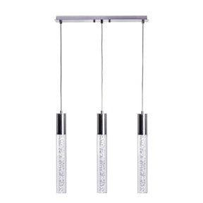 Sparkling Night Cylinder Chandelier // 3 Light | Finesse
