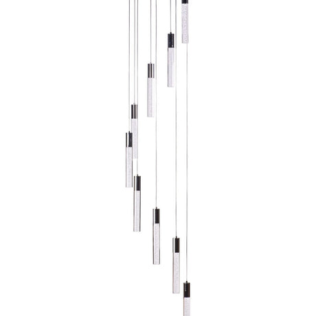 Sparkling Night Cylinder Chandelier // 9 Light | Finesse