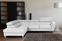 Sparta Italian Leather Sectional | J&M
