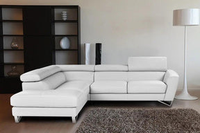 Sparta Italian Leather Sectional | J&M