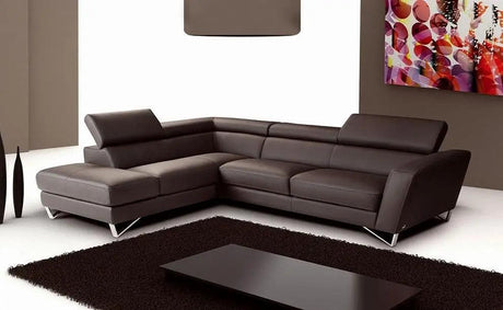 Sparta Italian Leather Sectional by J&M Furniture J&M Furniture