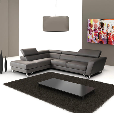 Sparta Italian Leather Sectional by J&M Furniture J&M Furniture