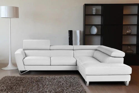 Sparta Italian Leather Sectional by J&M Furniture J&M Furniture