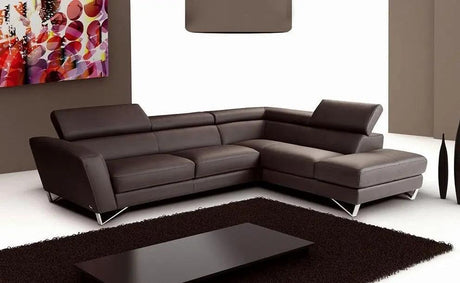 Sparta Italian Leather Sectional by J&M Furniture J&M Furniture