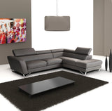 Sparta Italian Leather Sectional by J&M Furniture J&M Furniture