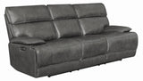 Stanford Contemporary Double Reclining Power Sofa by Coaster Furniture Coaster Furniture