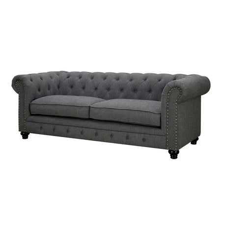 Stanford Transitional Sofa and Loveseat by Furniture of America Furniture of America