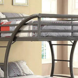 Stephan - Gunmetal Full over Full Bunk Bed 460078 by Coaster Furniture Coaster Furniture