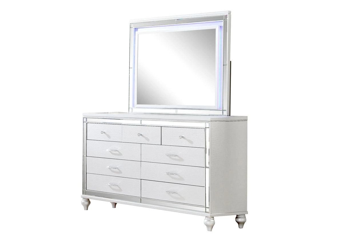 Sterling Glam Bedroom set by Galaxy Furniture Galaxy Furniture