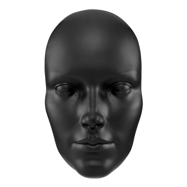 Sumerian Feminine Face // Matte Black - Home Elegance USA