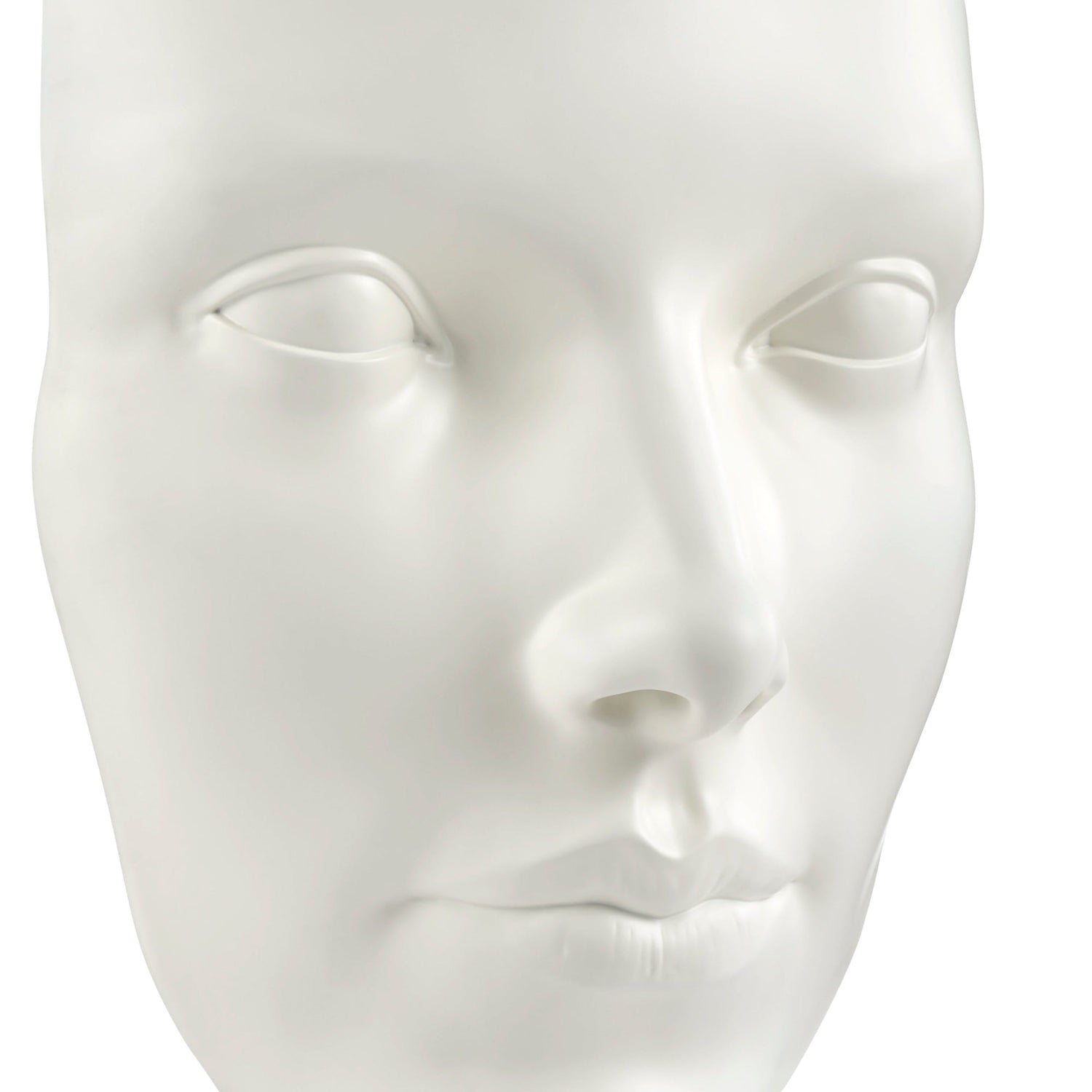 Sumerian Feminine Face // Matte White - Home Elegance USA