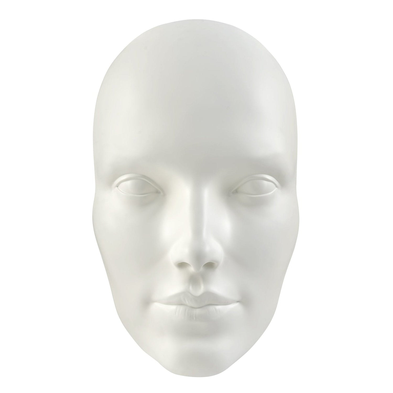 Sumerian Feminine Face // Matte White - Home Elegance USA