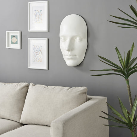 Sumerian Feminine Face // Matte White | Finesse