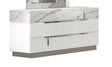 Sunset Dresser In Glossy White Lacquer - 17646D | J&M