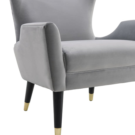 Tov Furniture Logan Velvet Chair